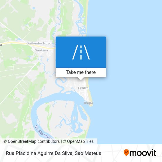 Rua Placidina Aguirre Da Silva map
