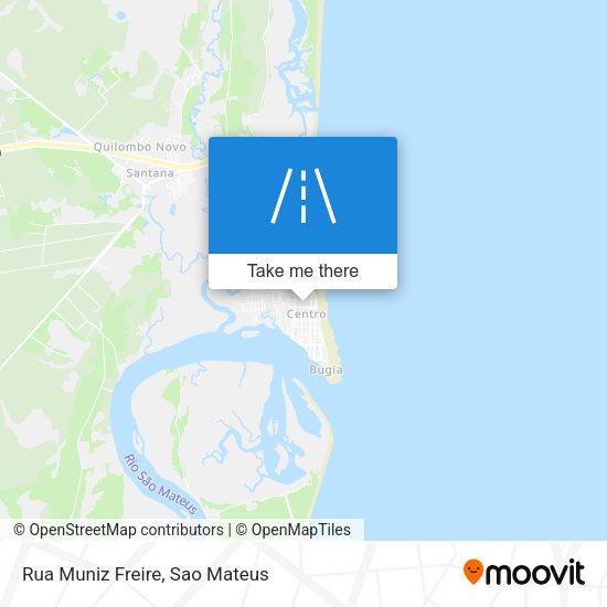 Rua Muniz Freire map