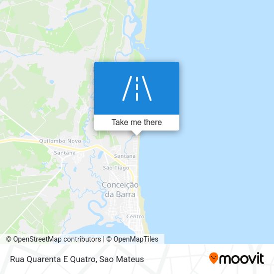 Rua Quarenta E Quatro map