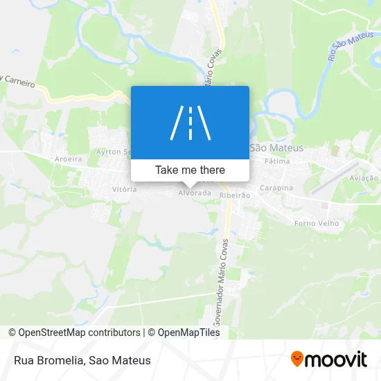 Rua Bromelia map