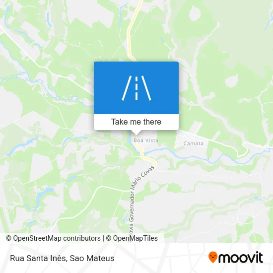 Rua Santa Inês map