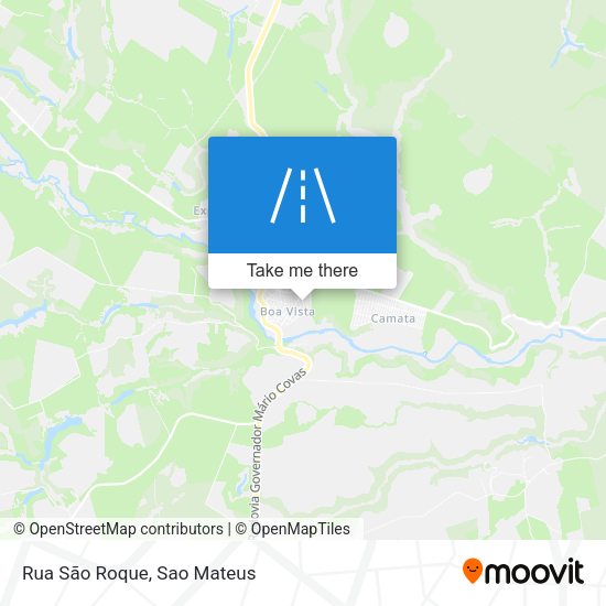 Rua São Roque map