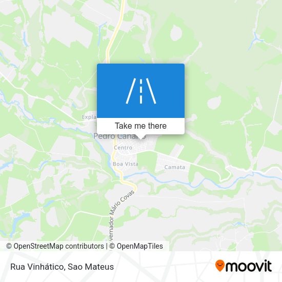 Rua Vinhático map