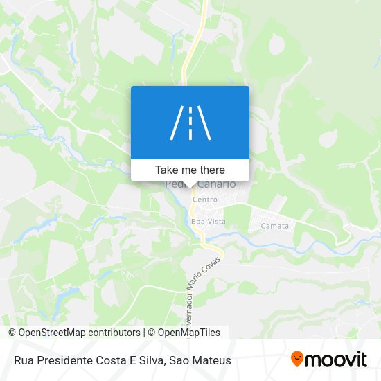 Rua Presidente Costa E Silva map