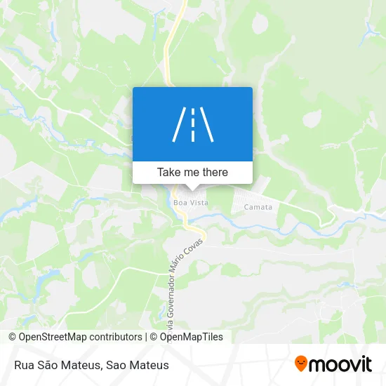 Rua São Mateus map