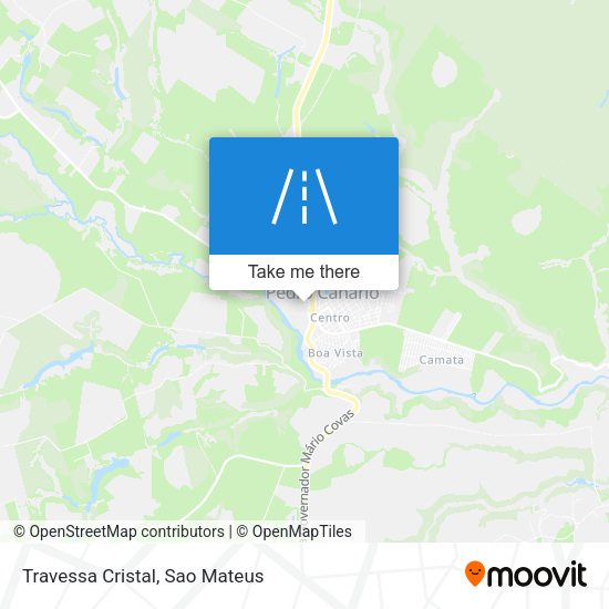 Travessa Cristal map