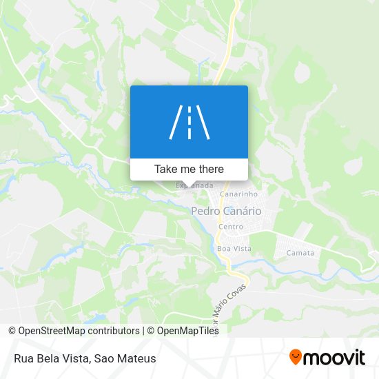 Rua Bela Vista map