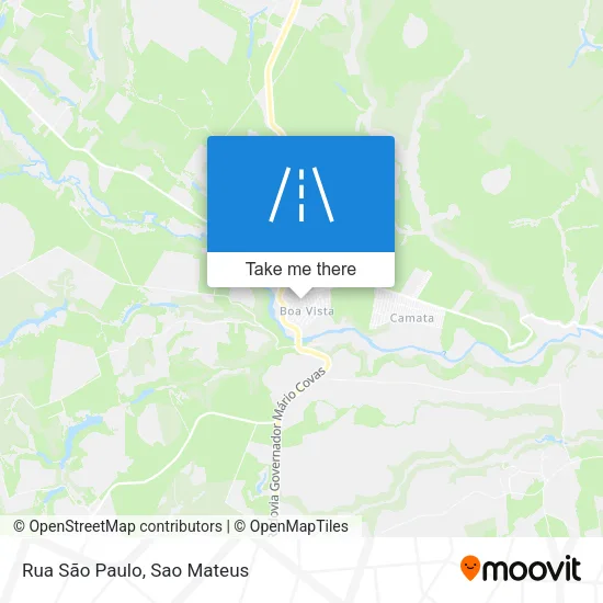 Rua São Paulo map