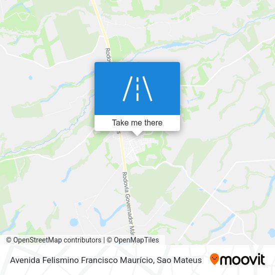 Avenida Felismino Francisco Maurício map