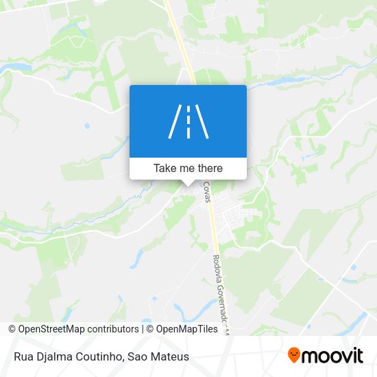 Rua Djalma Coutinho map