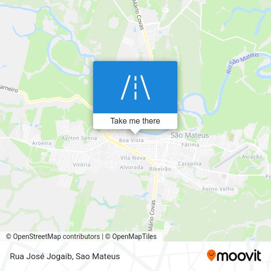 Rua José Jogaib map