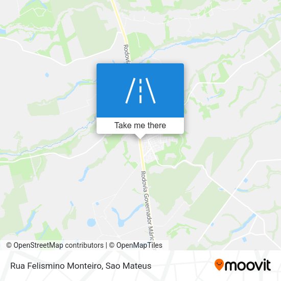 Rua Felismino Monteiro map