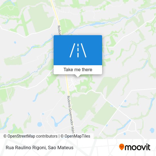 Rua Raulino Rigoni map