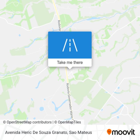 Avenida Heric De Souza Granato map