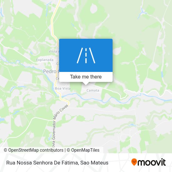 Rua Nossa Senhora De Fátima map