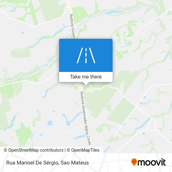 Rua Manoel De Sérgio map