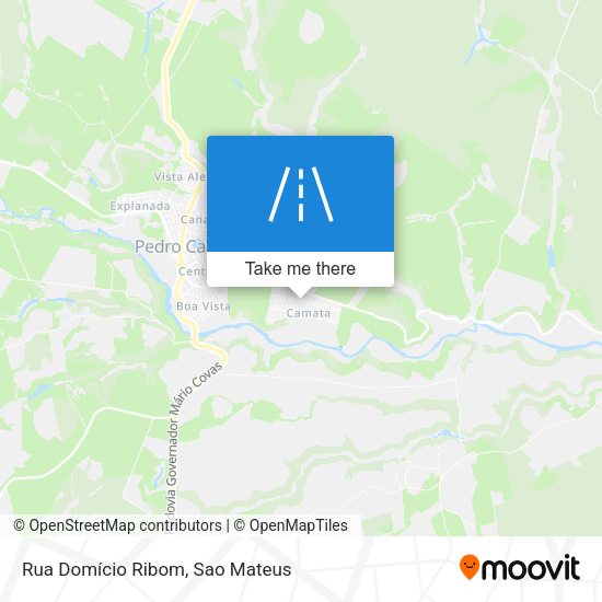 Rua Domício Ribom map