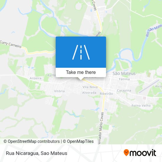 Rua Nicaragua map