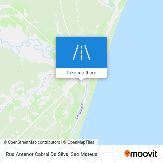 Rua Antenor Cabral Da Silva map