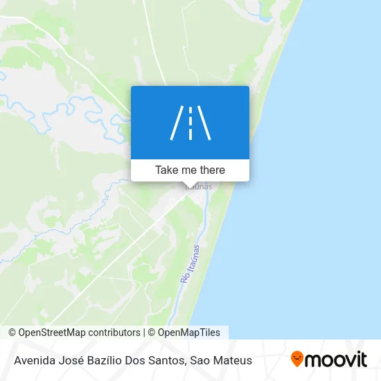 Avenida José Bazílio Dos Santos map