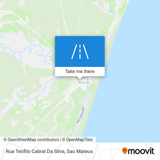 Rua Teófilo Cabral Da Silva map