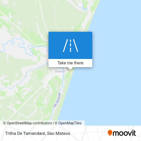 Trilha De Tamandaré map