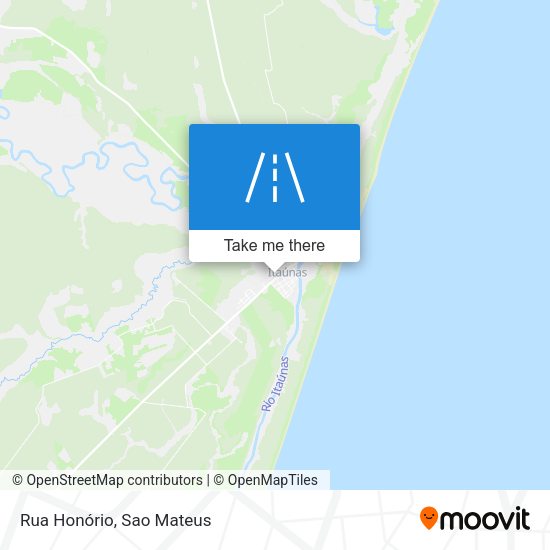Rua Honório map