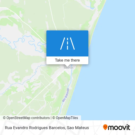 Rua Evandro Rodrigues Barcelos map