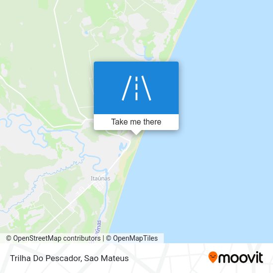 Trilha Do Pescador map