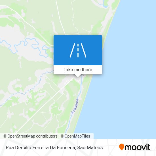 Rua Dercílio Ferreira Da Fonseca map