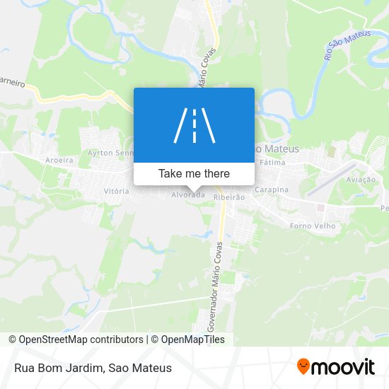 Rua Bom Jardim map