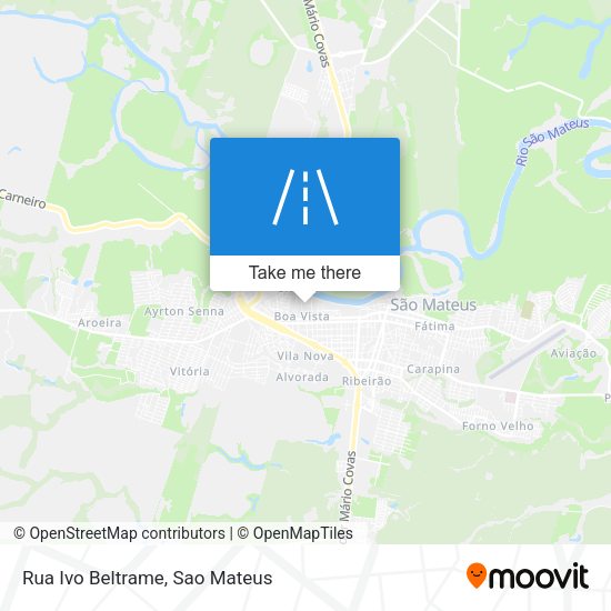 Rua Ivo Beltrame map