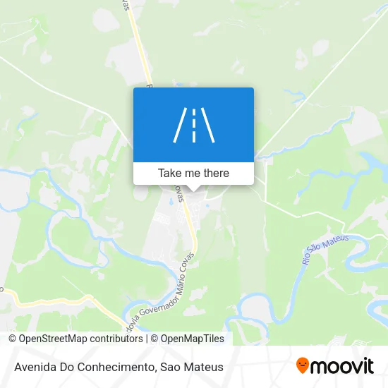 Avenida Do Conhecimento map