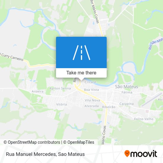Rua Manuel Mercedes map