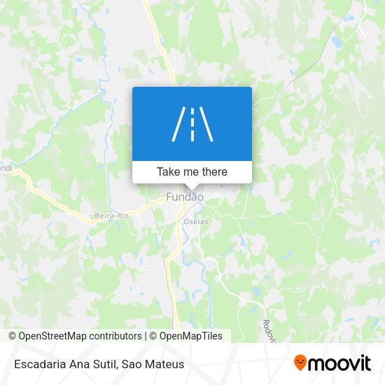Escadaria Ana Sutil map