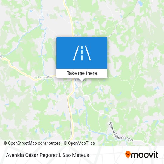 Avenida César Pegoretti map
