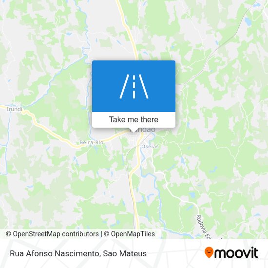 Rua Afonso Nascimento map