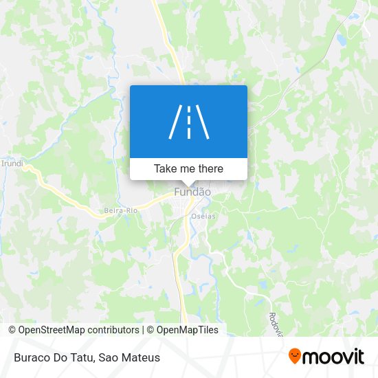 Buraco Do Tatu map