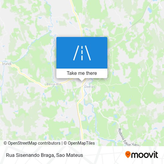 Rua Sisenando Braga map