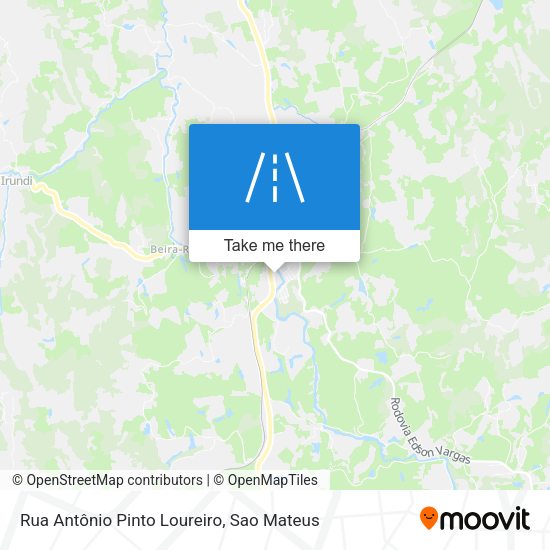 Rua Antônio Pinto Loureiro map