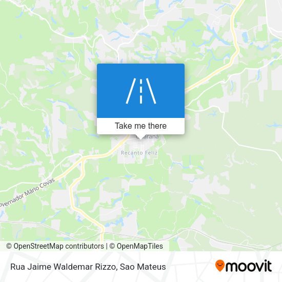 Rua Jaime Waldemar Rizzo map