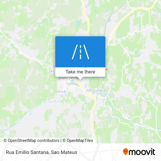 Rua Emilio Santana map