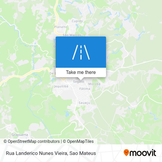 Rua Landerico Nunes Vieira map