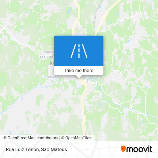 Rua Luiz Tonon map