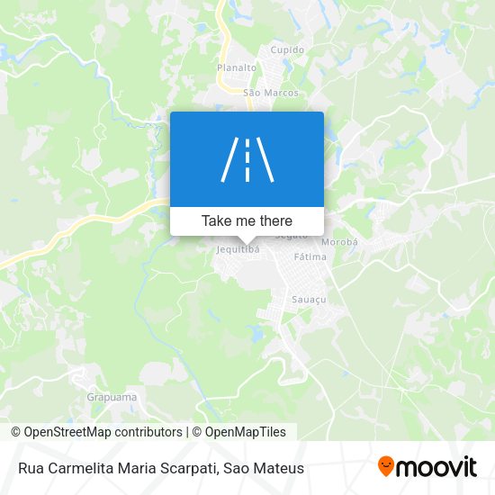 Rua Carmelita Maria Scarpati map
