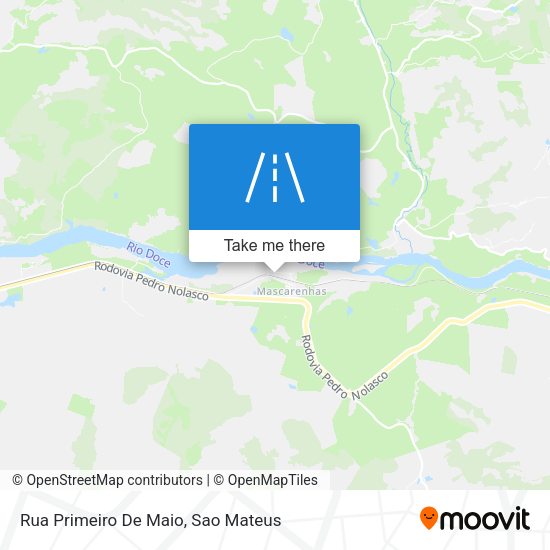 Rua Primeiro De Maio map