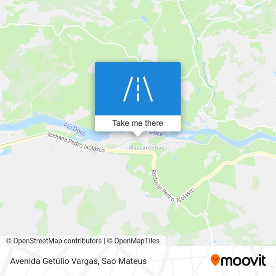 Avenida Getúlio Vargas map