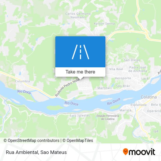 Rua Ambiental map