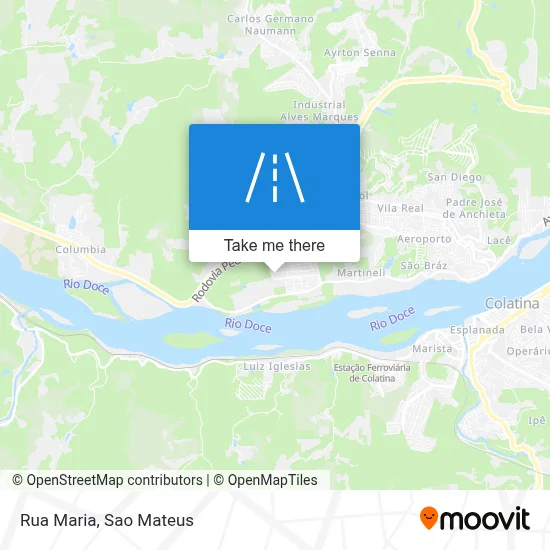 Rua Maria map