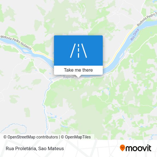 Rua Proletária map